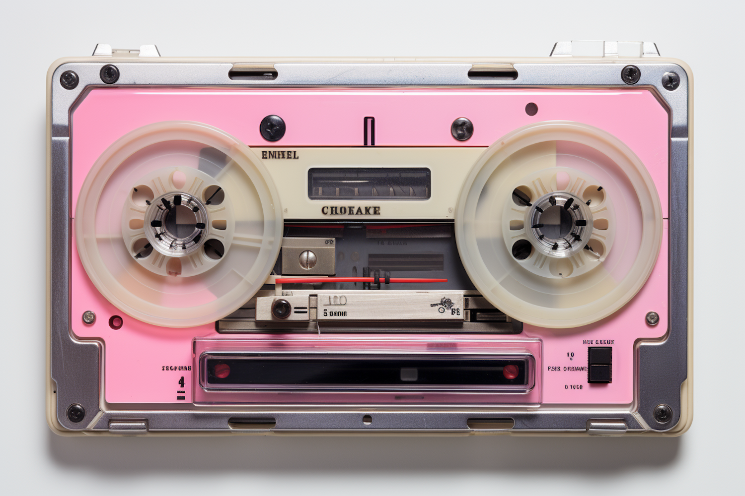 ENIFEL Vintage Pink Reel-to-Reel Tape Recorder