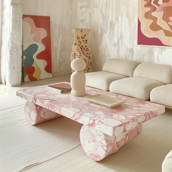 Artistic Modern Living Room Interior