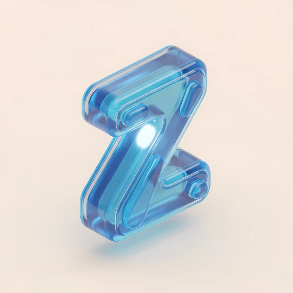 Translucent Blue Z