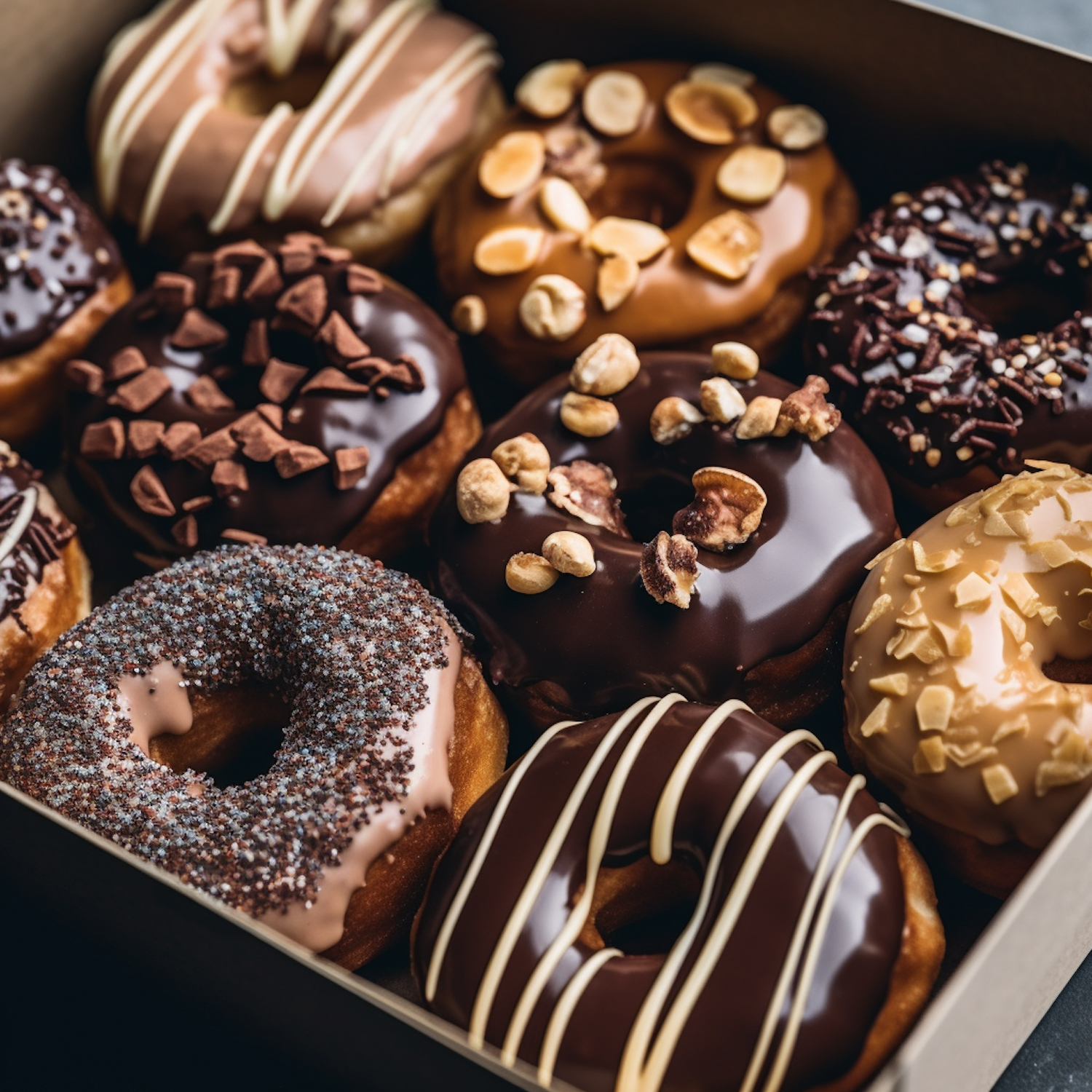 Gourmet Glazed Doughnut Assortment