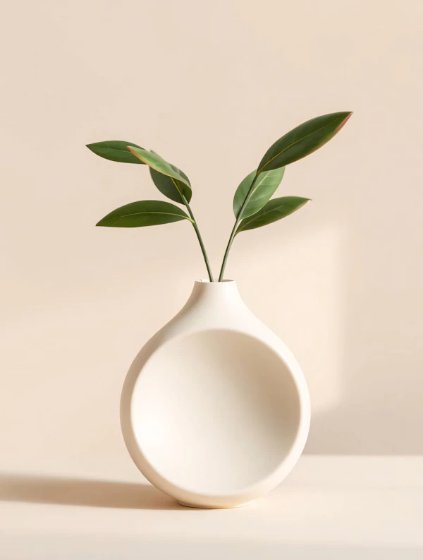 Minimalist Ceramic Vase