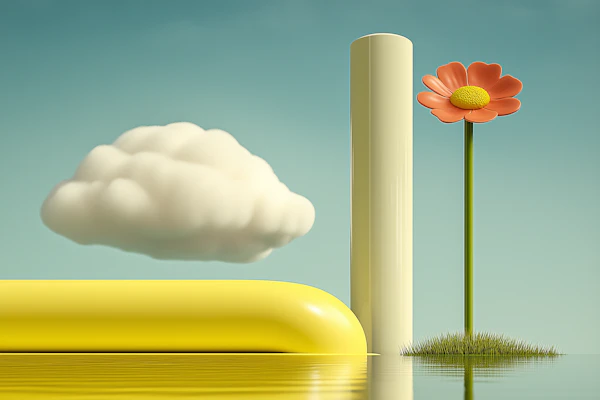 Surreal Minimalist Art