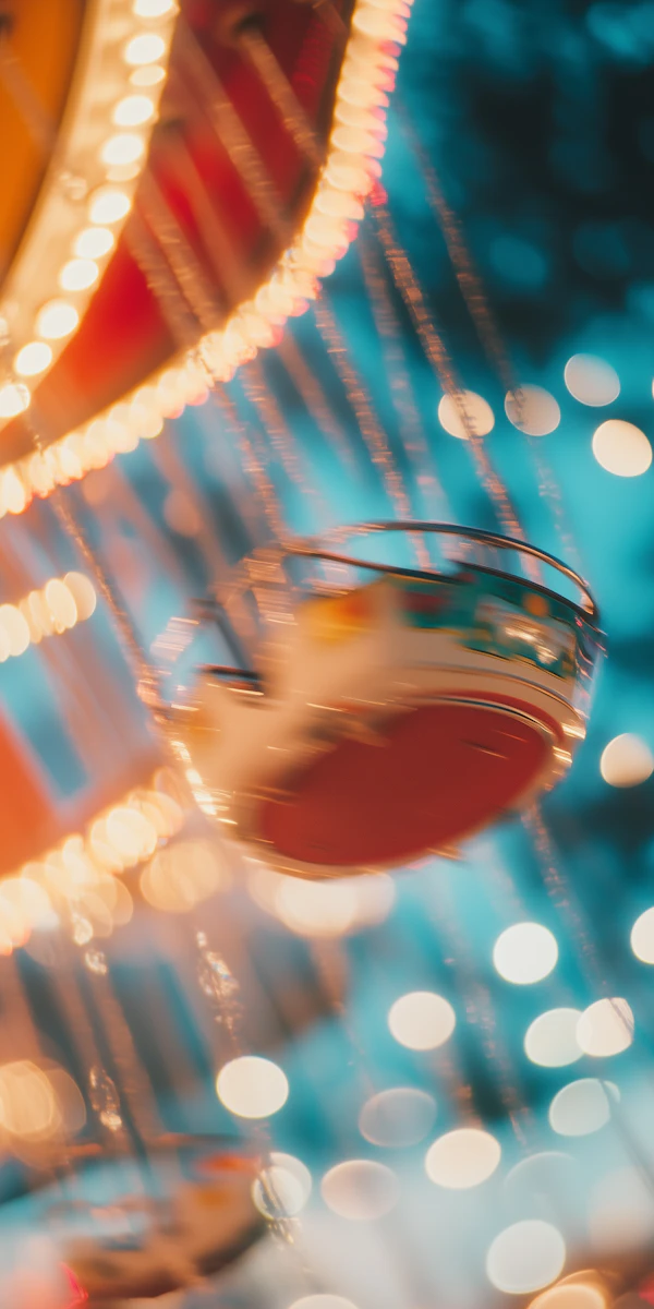 Carousel Swing Ride in Motion
