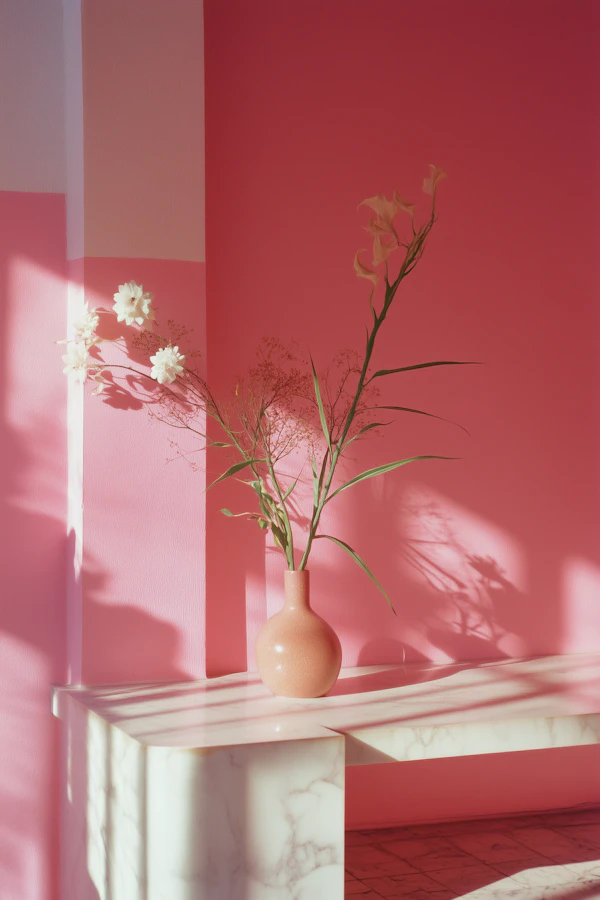 Minimalist Pink Vase
