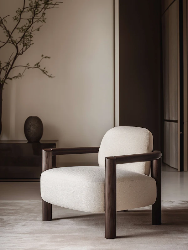 Modern Minimalist Armchair
