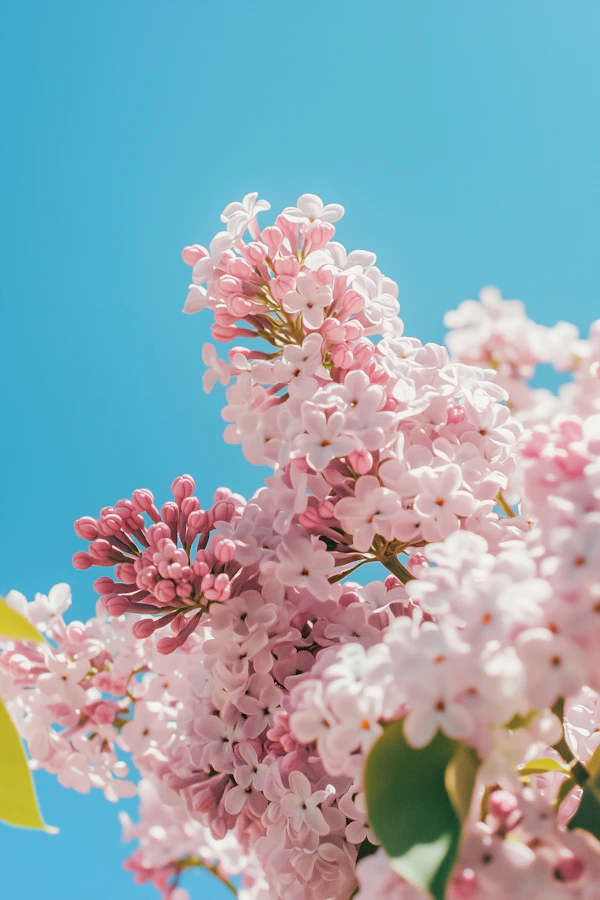 Blooming Lilac Flowers