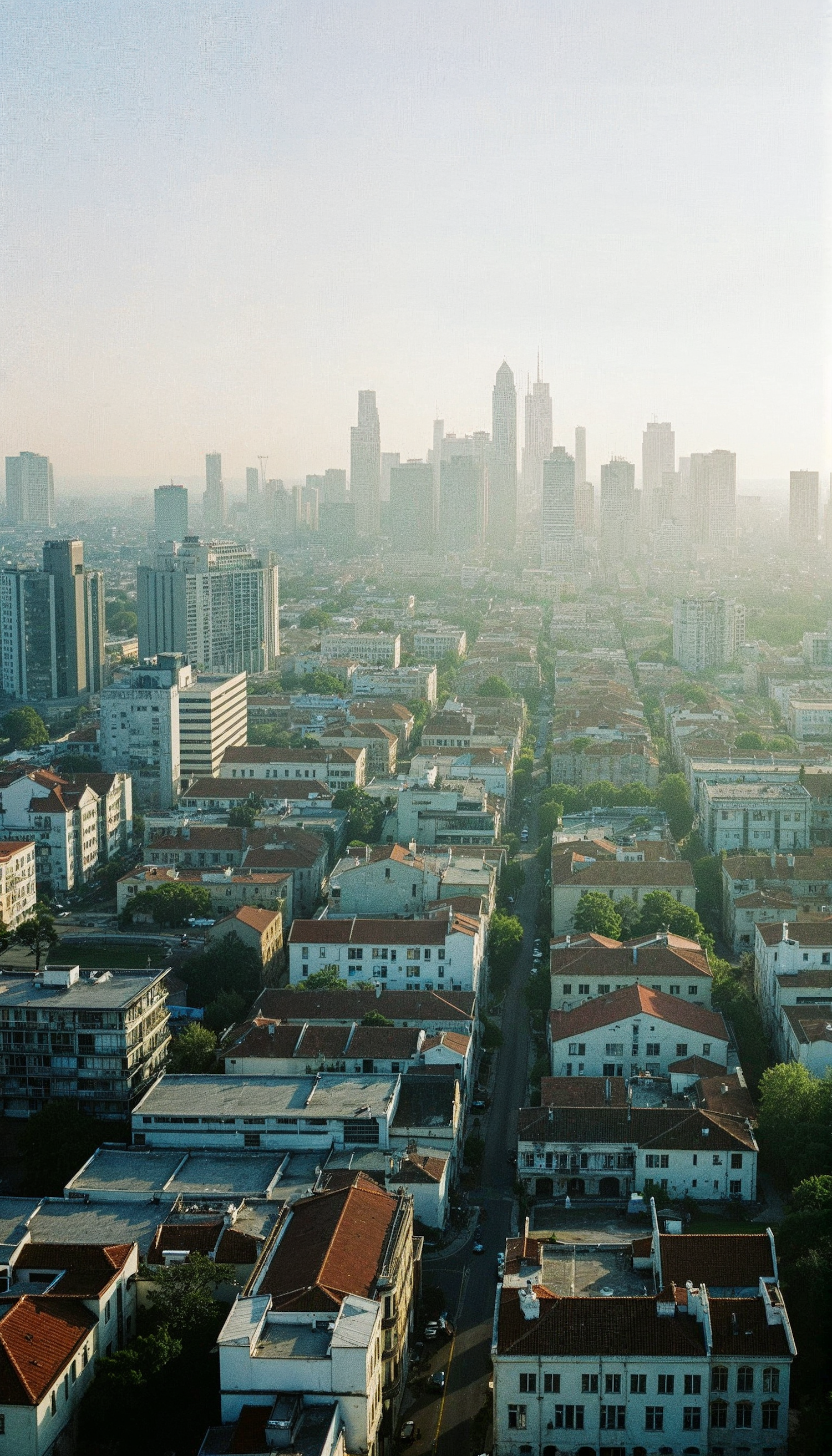 Urban Cityscape with Architectural Diversity