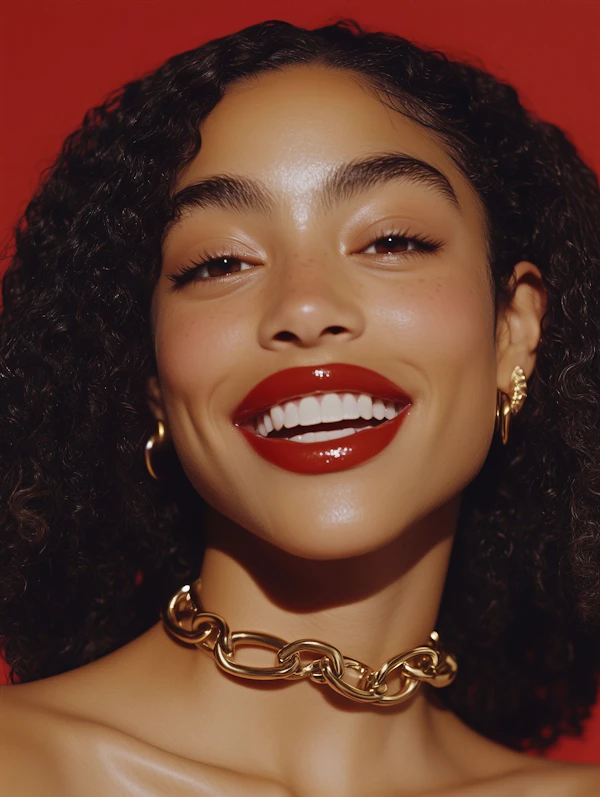 Radiant Woman Portrait
