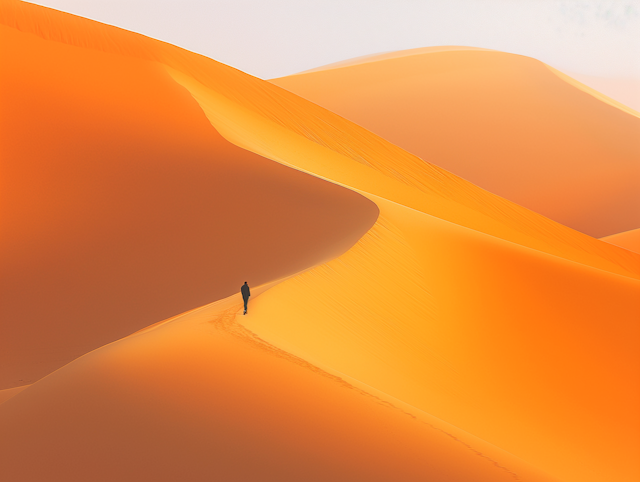 Desert Grandeur at Twilight