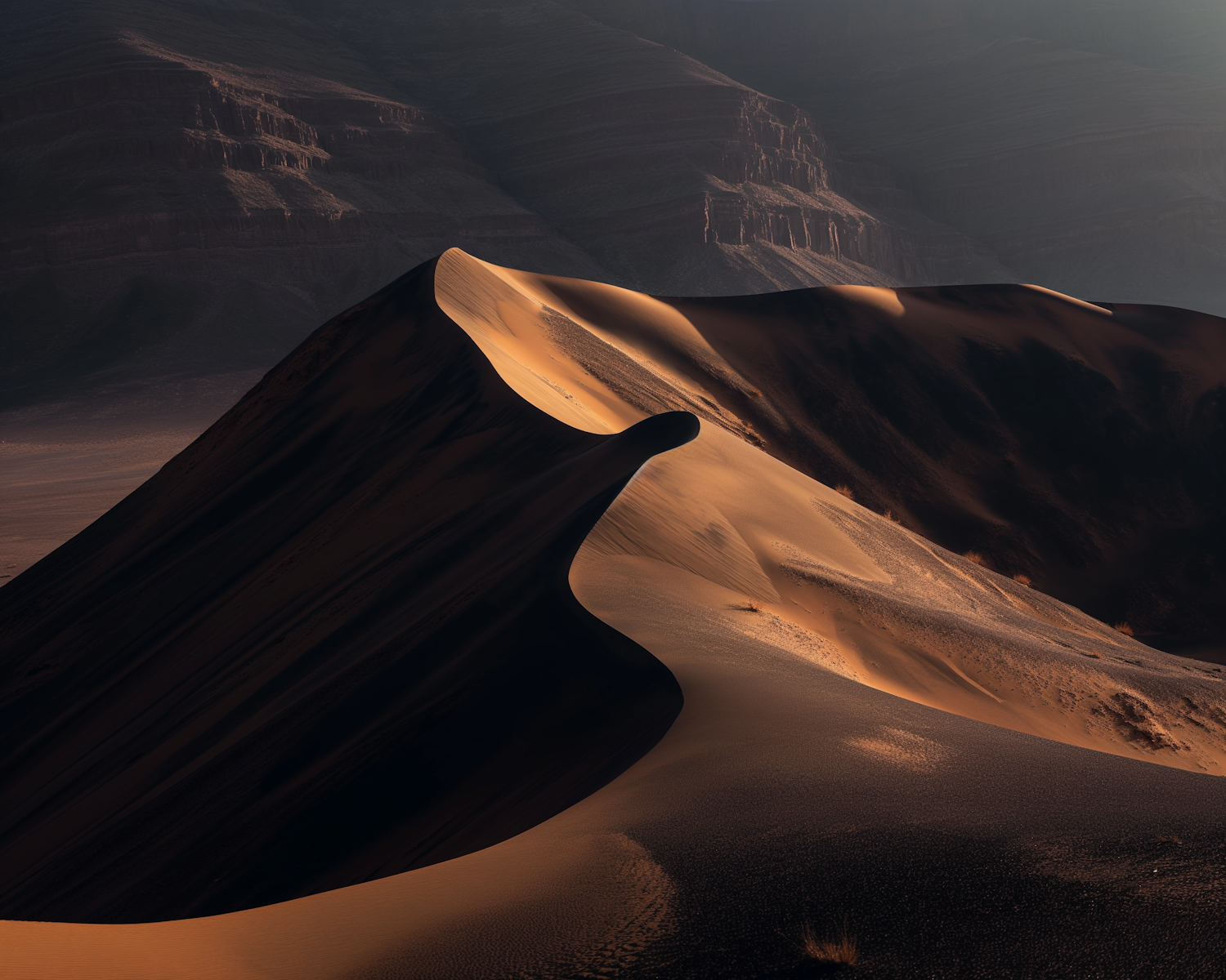 Tranquil Desert Dunes