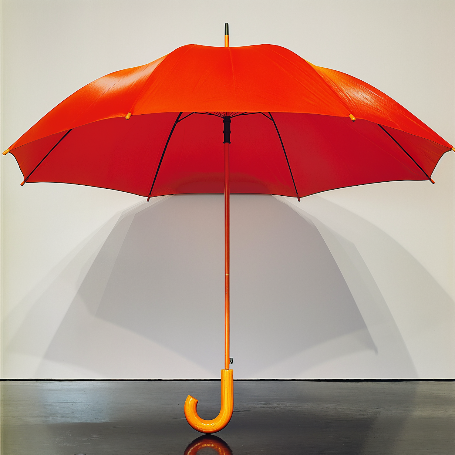 Vibrant Orange Umbrella