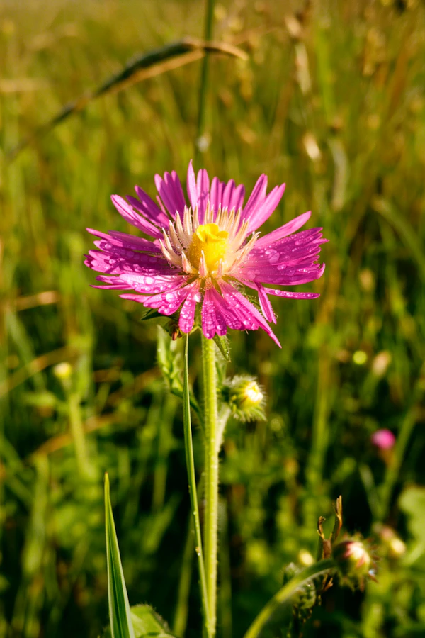 Pink Flower in Focus