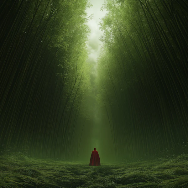 Mystical Bamboo Forest