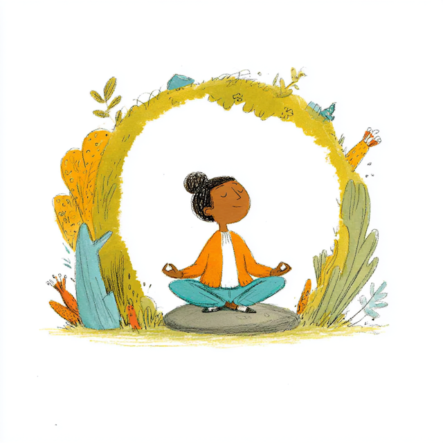 Meditative Outdoor Scene
