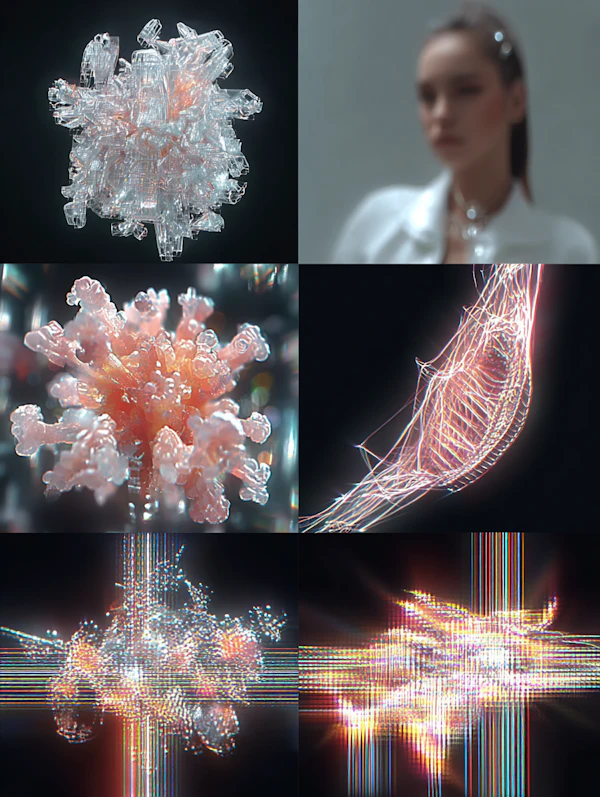 Futuristic Visual Collage