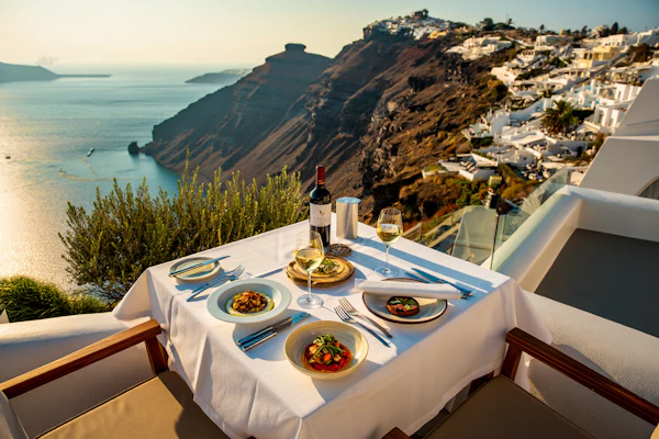 Mediterranean Dining View