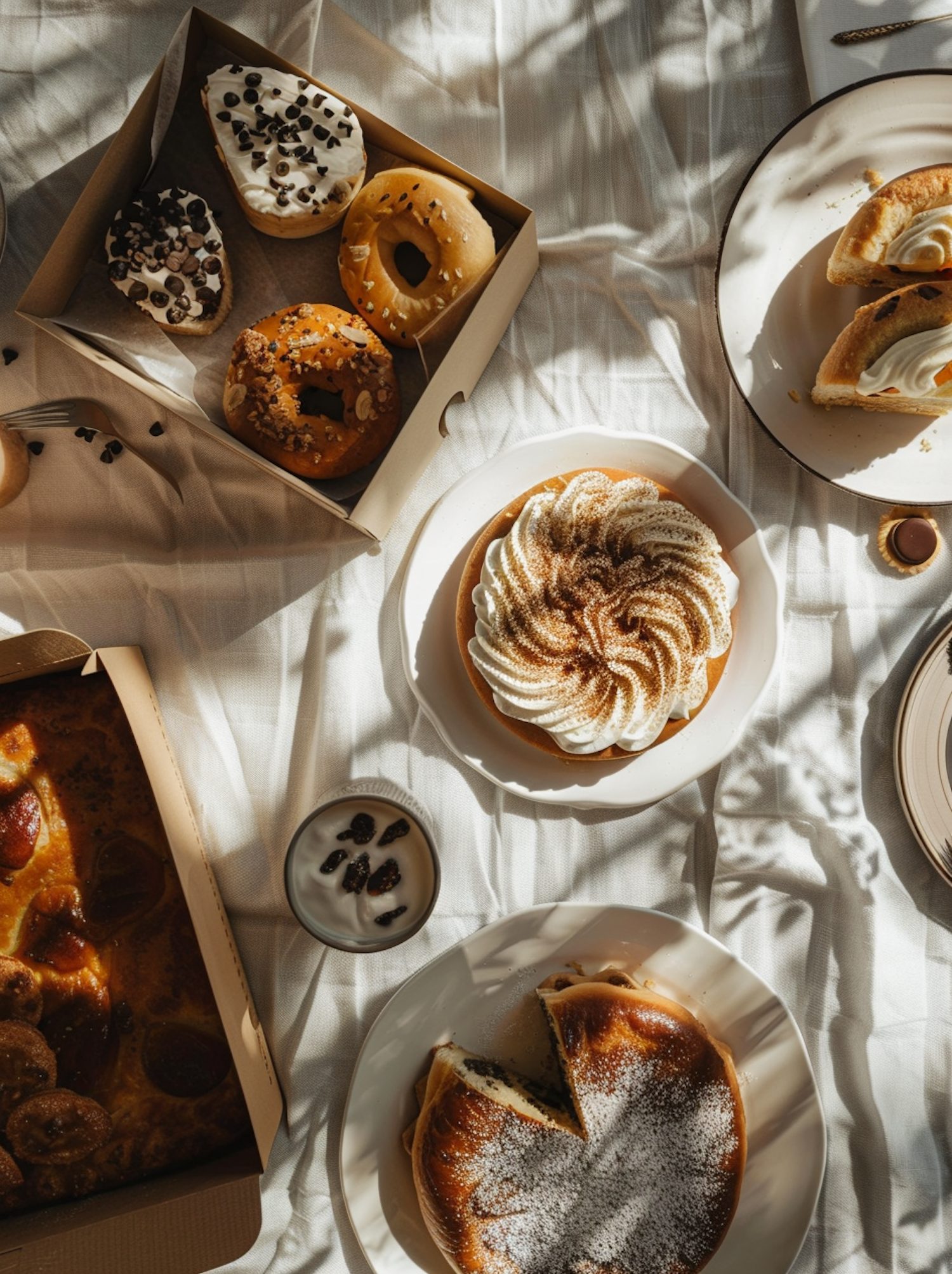 Artistic Assortment of Baked Goods