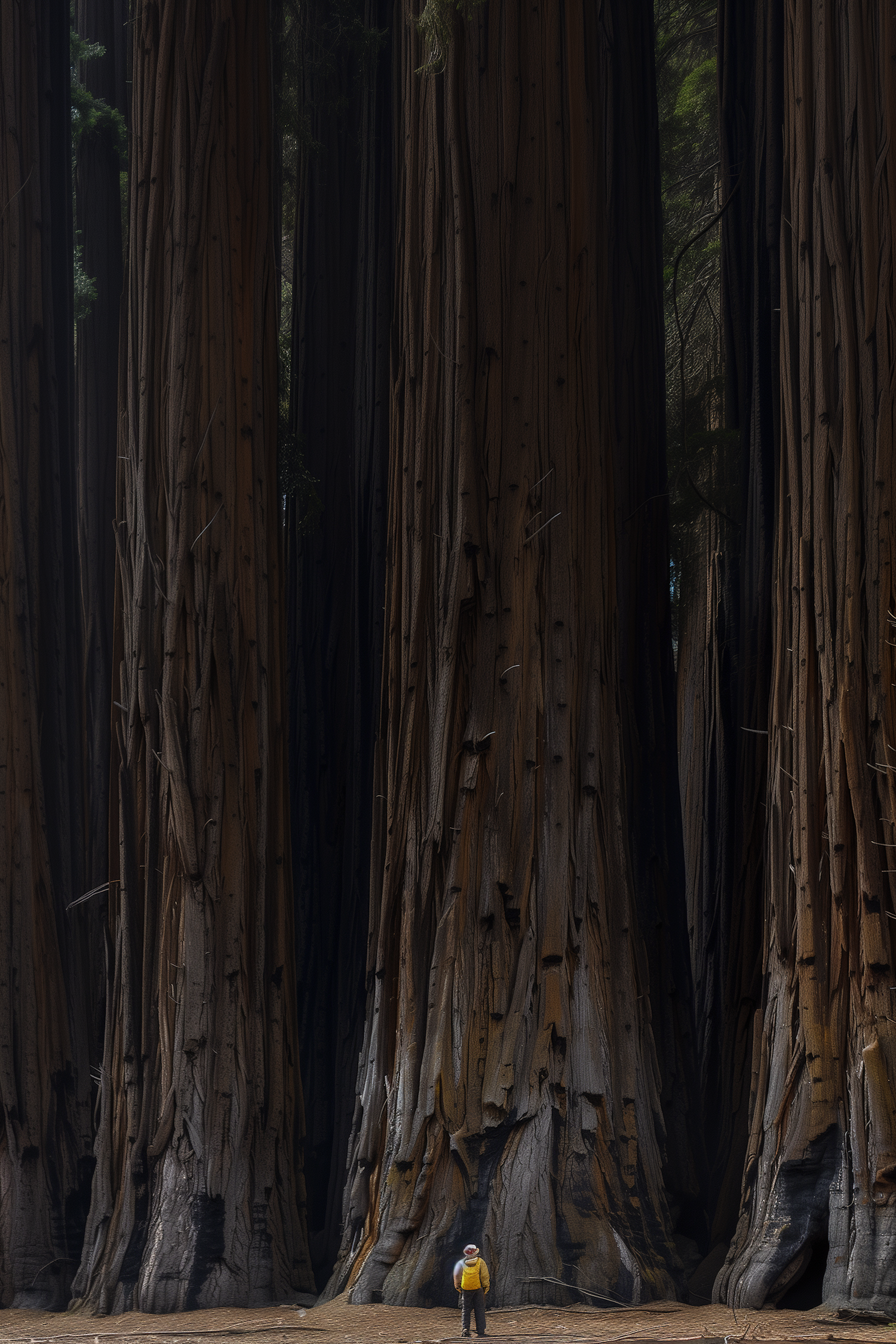 Giant Redwoods and Human Scale