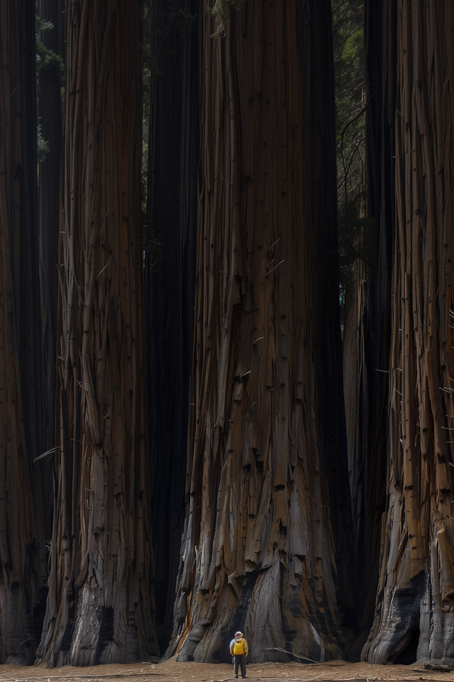 Giant Redwoods and Human Scale