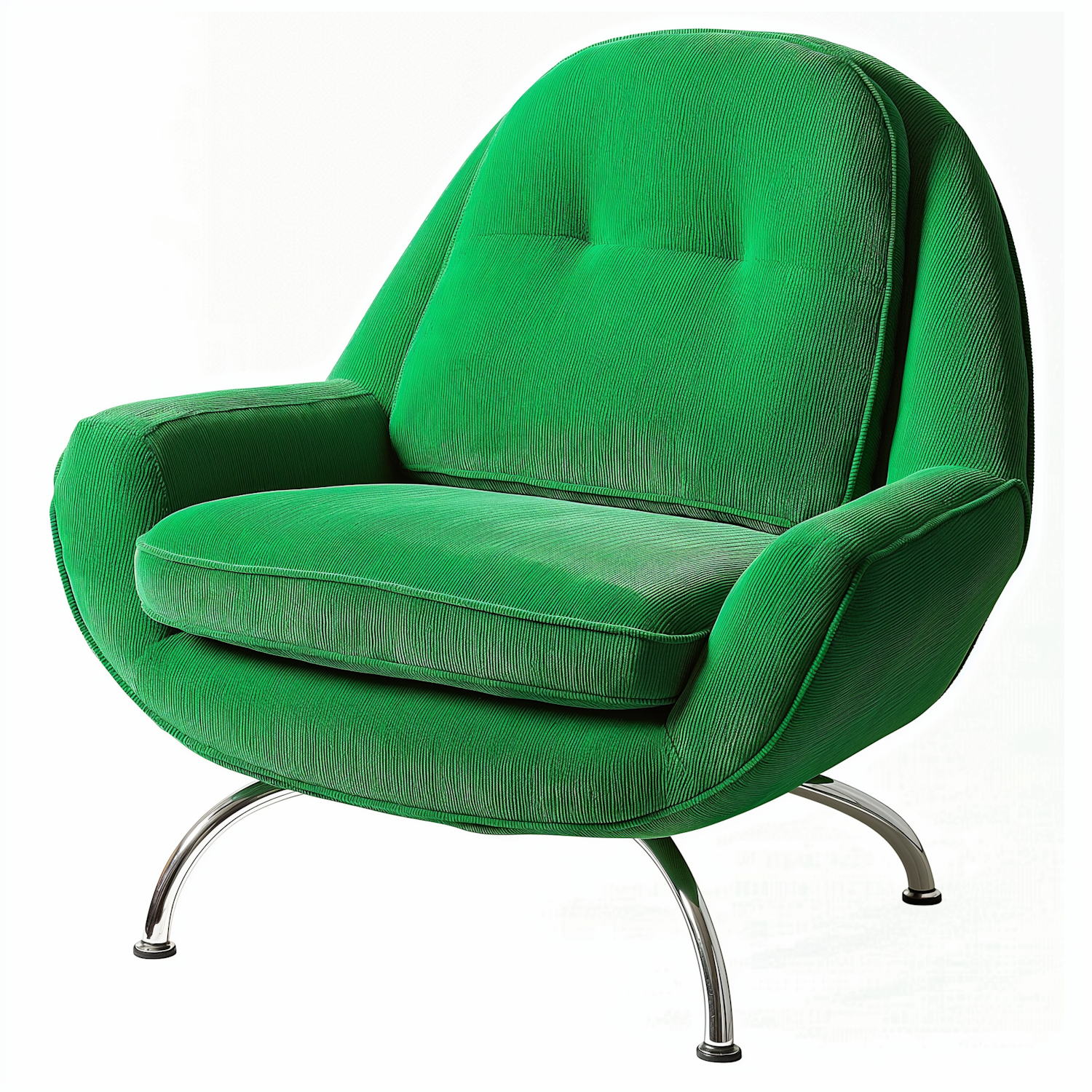 Vibrant Green Modern Chair