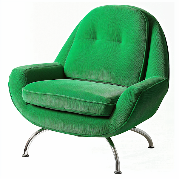 Vibrant Green Modern Chair