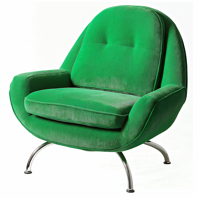 Vibrant Green Modern Chair