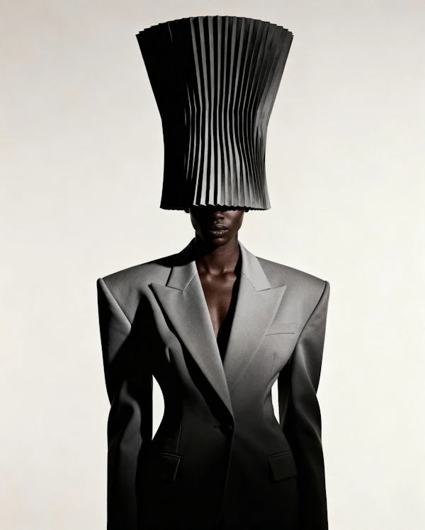 Avant-Garde Fashion Portrait