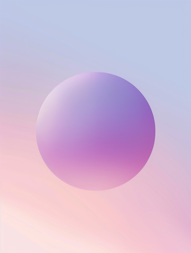 Floating Sphere with Gradient