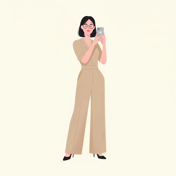 Stylized Woman Portrait