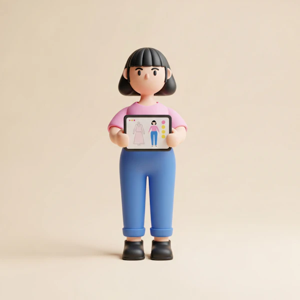 3D Character Shopping