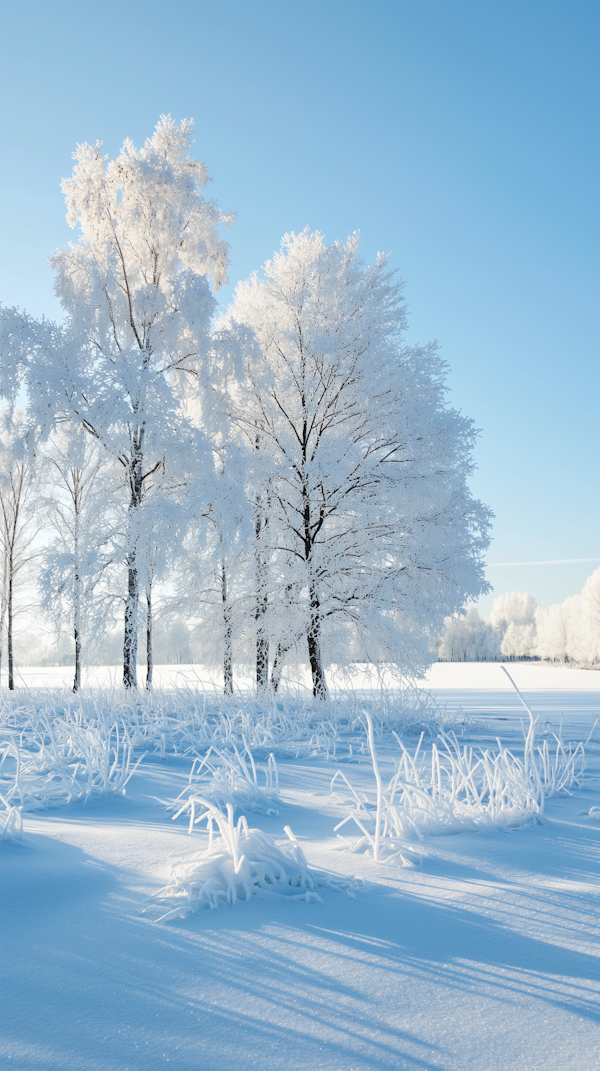 Serene Winter Landscape