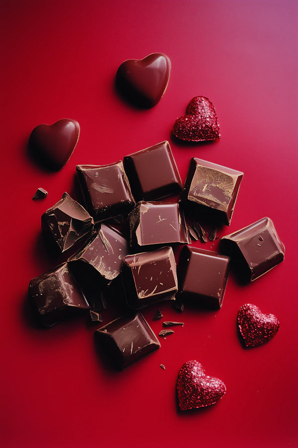 Romantic Chocolate Arrangement