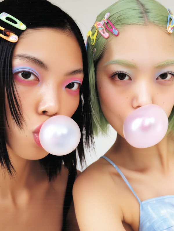 Bubblegum Duo Portrait