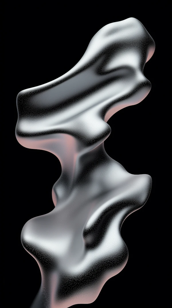 Abstract Metallic Sculpture