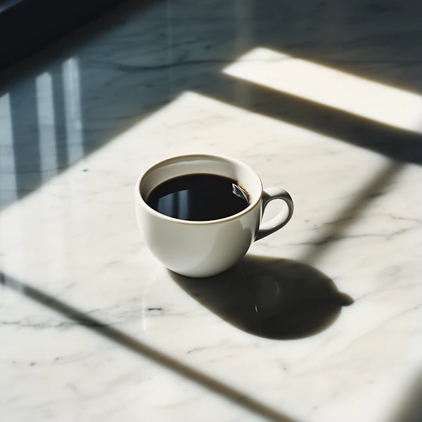 Minimalist Coffee Scene