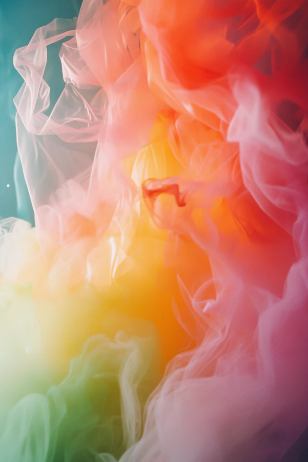 Colorful Smoke Abstract
