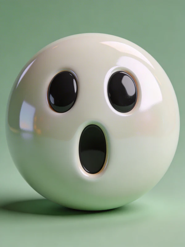 Glossy White Sphere