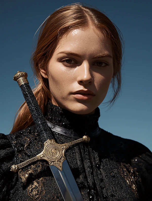 Warrior Portrait Outdoors