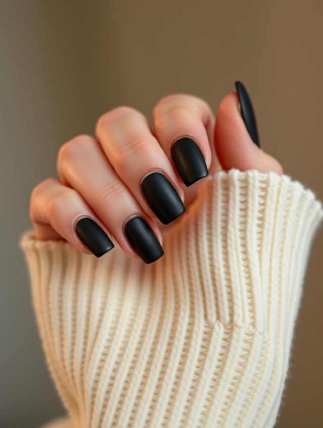 Elegant Manicure Close-Up