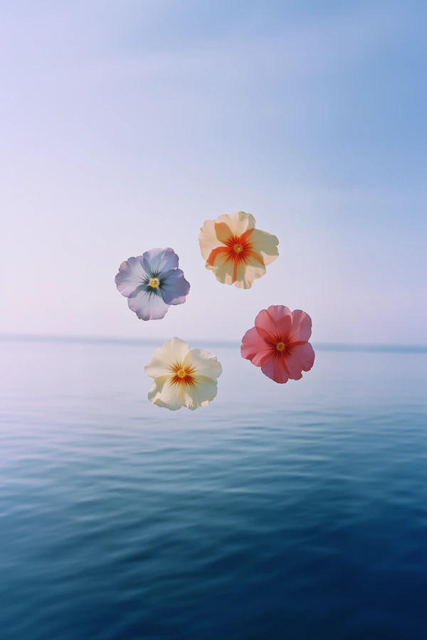 Floating Flowers Dreamscape