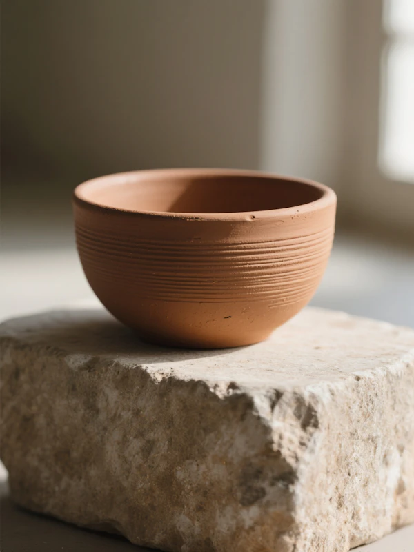 Terracotta Bowl Display