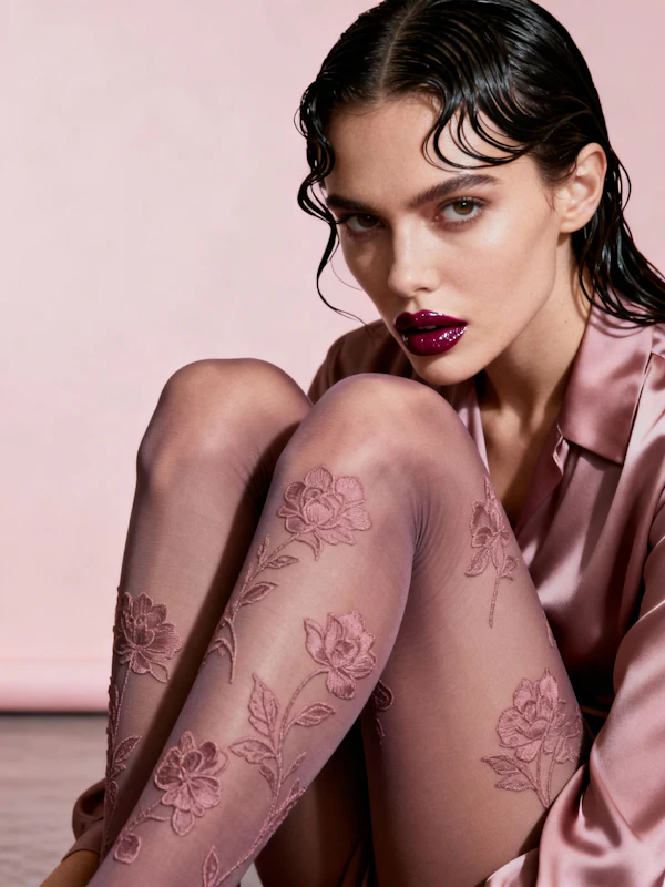 Elegant Pink Portrait