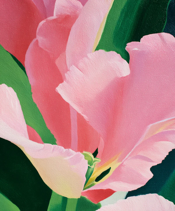 Macro Flower Painting