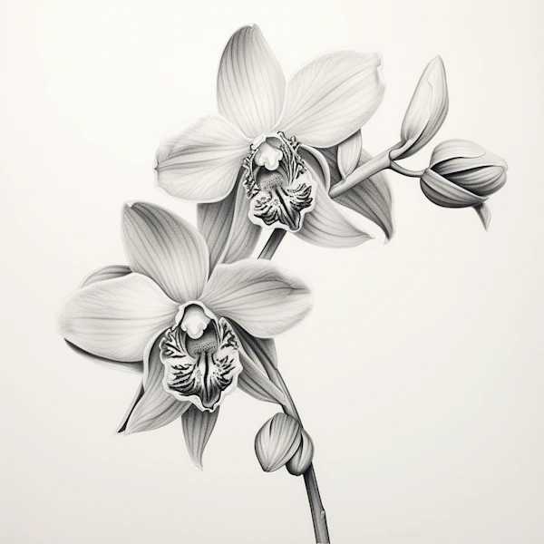 Orchid Illustration