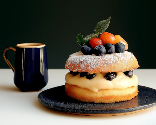 Elegant Dessert Display