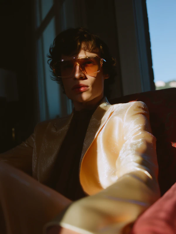 Retro Cinematic Portrait