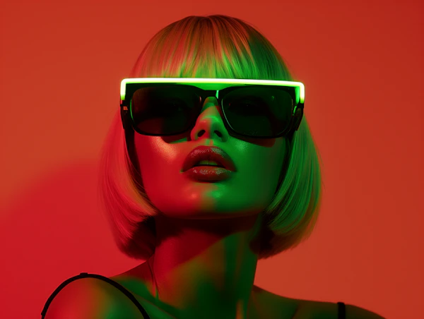 Futuristic Fashion Portrait