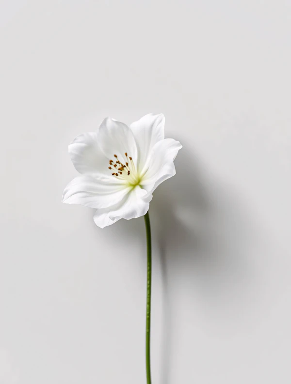 Elegant White Flower