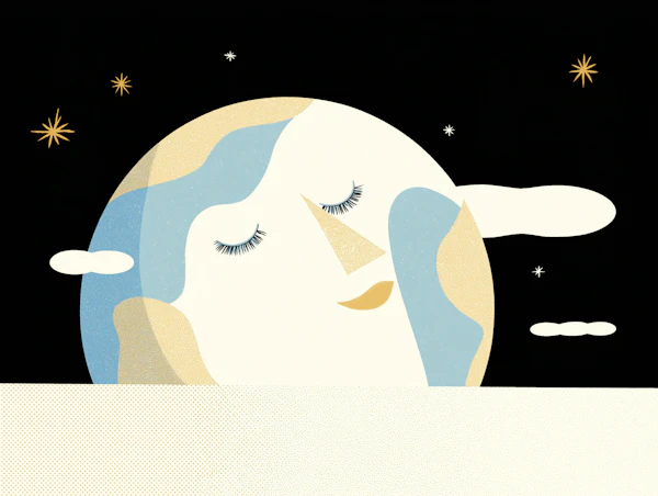 Serene Earth Illustration