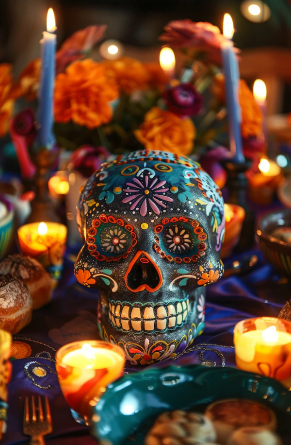 Day of the Dead Sugar Skull